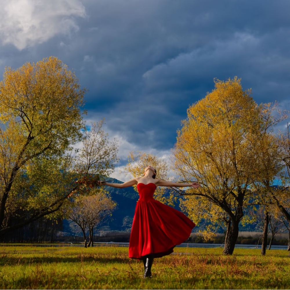 House of CB Red Midi Dress